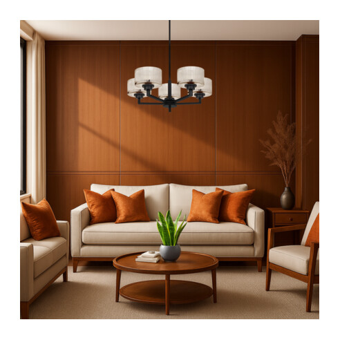 MORENO2 PE5-AS - MORENO II 5 LIGHT PENDANT - MORENO2 PE5-AS