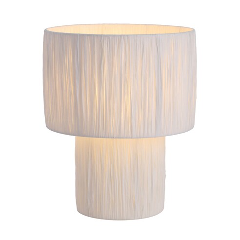NATIVA TLL-WH - NATIVA LARGE TABLE LAMP - WHITE