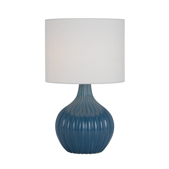 NORD TL-BKWH - NORD CERAMIC TABLE LAMP - BLACKNORD TL-BKWH