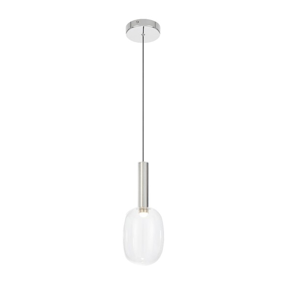 OBRIS PE1-CHCL - OBRIS 1 LIGHT PENDANT - CHROME