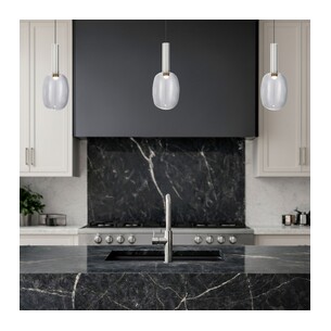 OBRIS PE1-CHCL - OBRIS 1 LIGHT PENDANT - CHROMEOBRIS PE1-CHCL 2