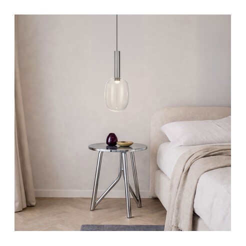 OBRIS PE1-CHCL - OBRIS 1 LIGHT PENDANT - CHROMEOBRIS PE1-CHCL