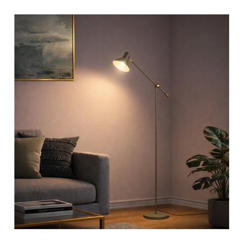 OLAV FL-BK - OLAV FLOOR LAMP - BLACKOLAV FL-BK