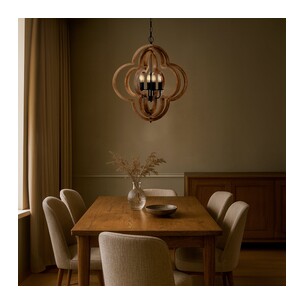 OMAR PE4-BK - OMAR 4 LIGHT PENDANT - BLACKOMAR PE4-BK 2