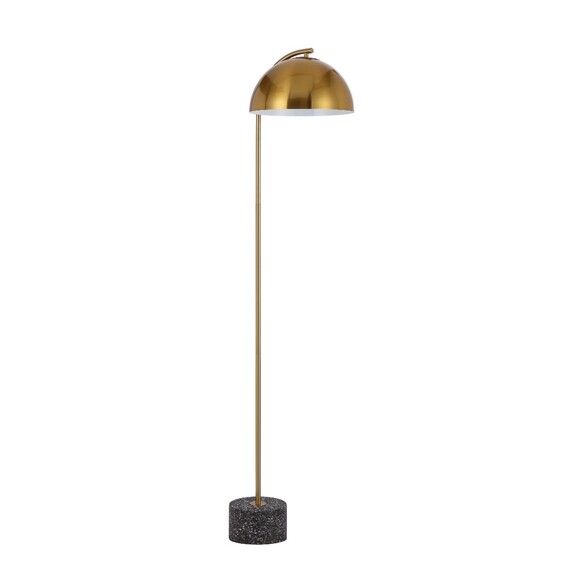 ORTEZ FL-BKTRZAG - ORTEZ FLOOR LAMP - BLACK TERRAZZO