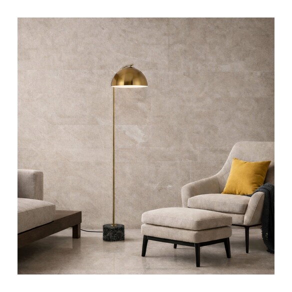 ORTEZ FL-BKTRZAG - ORTEZ FLOOR LAMP - BLACK ORTEZ FL-BKTRZAG