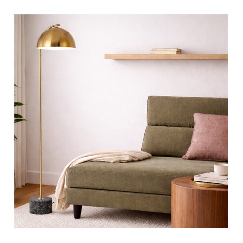 ORTEZ FL-BKTRZAG - ORTEZ FLOOR LAMP - BLACK ORTEZ FL-BKTRZAG