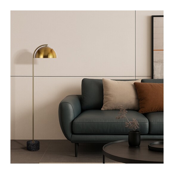 ORTEZ FL-BKTRZAG - ORTEZ FLOOR LAMP - BLACK ORTEZ FL-BKTRZAG