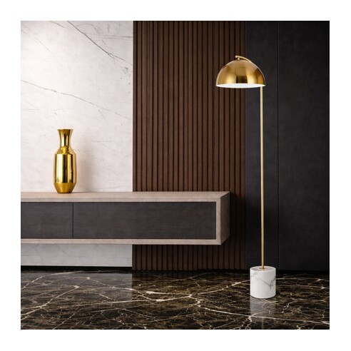 ORTEZ FL-BKTRZAG - ORTEZ FLOOR LAMP - BLACK ORTEZ FL-BKTRZAG
