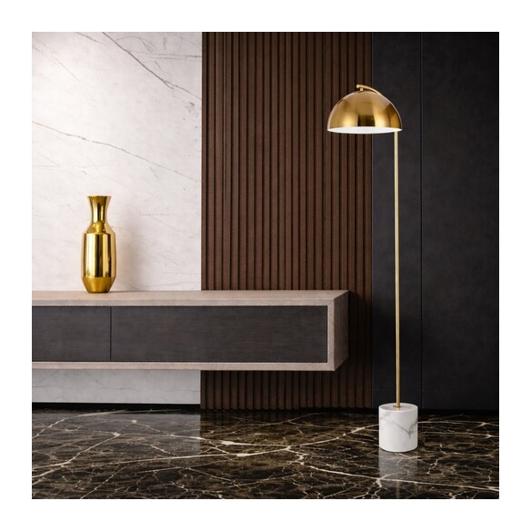 ORTEZ FL-BKTRZAG - ORTEZ FLOOR LAMP - BLACK ORTEZ FL-BKTRZAG