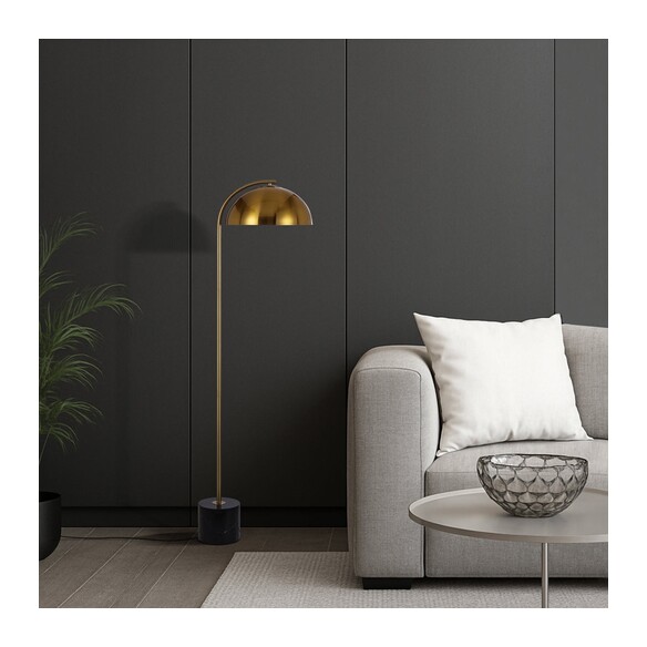 ORTEZ FL-BKTRZAG - ORTEZ FLOOR LAMP - BLACK ORTEZ FL-BKTRZAG