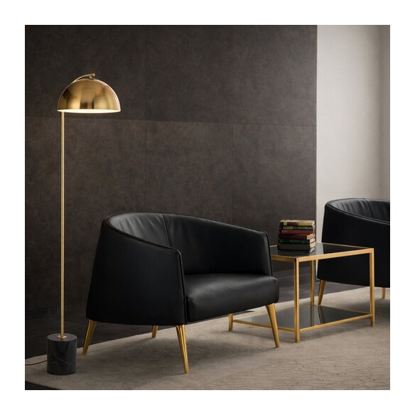 ORTEZ FL-BKTRZAG - ORTEZ FLOOR LAMP - BLACK ORTEZ FL-BKTRZAG