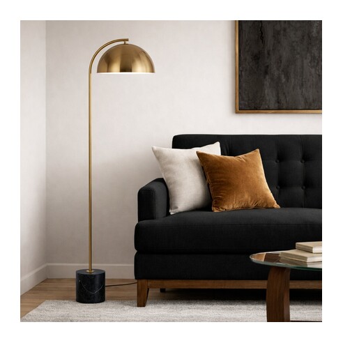 ORTEZ FL-BKTRZAG - ORTEZ FLOOR LAMP - BLACK ORTEZ FL-BKTRZAG