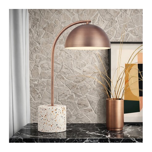 ORTEZ TL-WHTRZBZ - ORTEZ TABLE LAMP - WHITE ORTEZ TL-WHTRZBZ
