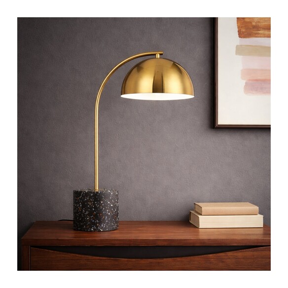 ORTEZ TL-WHTRZBZ - ORTEZ TABLE LAMP - WHITE ORTEZ TL-WHTRZBZ