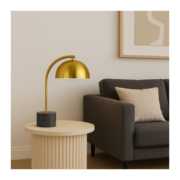 ORTEZ TL-WHTRZBZ - ORTEZ TABLE LAMP - WHITE ORTEZ TL-WHTRZBZ