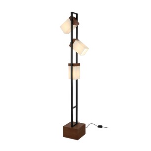OSADA FL3-BK - OSADA 3 LIGHT FLOOR LAMP - BLACKOSADA FL3-BK