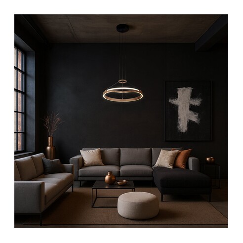 OSTROM PE50-CG - OSTROM 50 PENDANT LIGHT - GOLDOSTROM PE50-CG