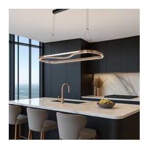 OSTROM PER-CG - OSTROM RECTANGLE PENDANT LIGHT - GOLDOSTROM PER-CG 2
