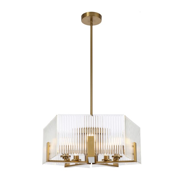 PELION PE5-AG - PELION 5 LIGHT PENDANT - ANTIQUE PELION PE5-AG