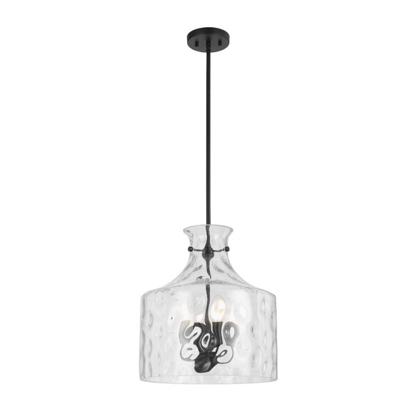 PERRON PE4-BK - PERRON 4 LIGHT PENDANT - BLACKPERRON PE4-BK