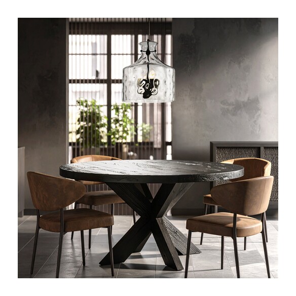 PERRON PE4-BK - PERRON 4 LIGHT PENDANT - BLACKPERRON PE4-BK