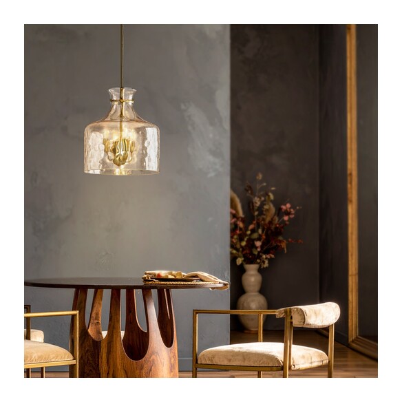 PERRON PE4-BK - PERRON 4 LIGHT PENDANT - BLACKPERRON PE4-BK