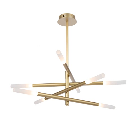 PINTA PE08-GD - PINTA 8 LIGHT PENDANT - GOLD