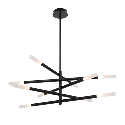 PINTA PE10-BK - PINTA 10 LIGHT PENDANT - BLACKPINTA PE10-BK