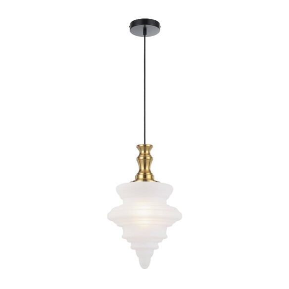 PRIVAS PE28-AGFR - PRIVAS 28CM PENDANT LIGHT - ANTIQUE GOLD