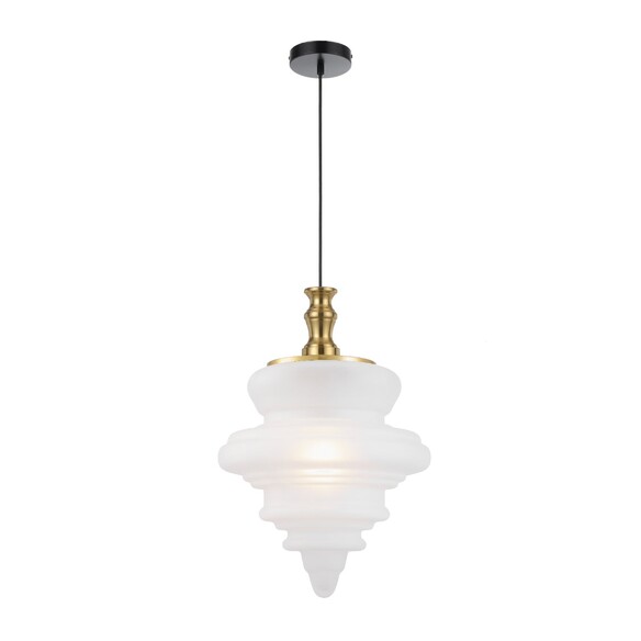 PRIVAS PE38-AGFR - PRIVAS 38CM PENDANT LIGHT - ANTIQUE GOLD