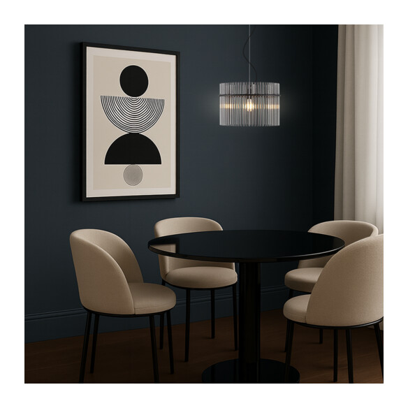 QUILO PE40-BKSM - QUILO 40CM PENDANT - BLACKQUILO PE40-BKSM