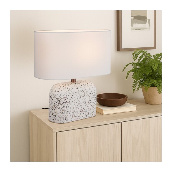 REANO TL-WHTRZIV - REANO TABLE LAMP - WHITE REANO TL-WHTRZIV