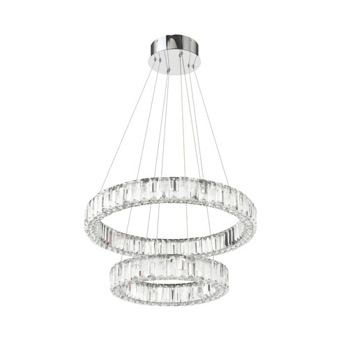 RIAS PE2T-GD3C - RIAS 2 TIER PENDANT - GOLDRIAS PE2T-GD3C