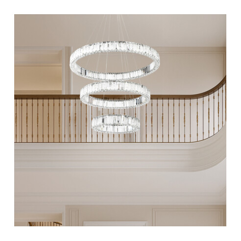 RIAS PE3T-GD3C - RIAS 3 TIER PENDANT - GOLDRIAS PE3T-GD3C