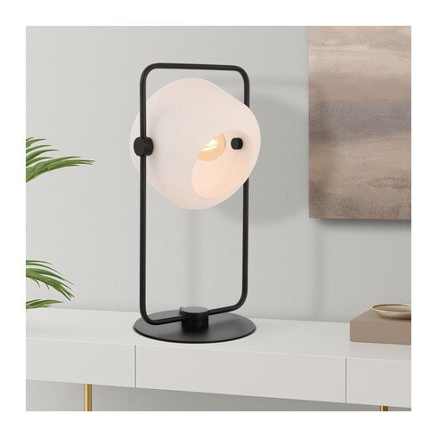 ROCHA TL-BKSM - ROCHA TABLE LAMP - SmokeROCHA TL-BKSM