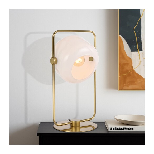 ROCHA TL-BKSM - ROCHA TABLE LAMP - SmokeROCHA TL-BKSM