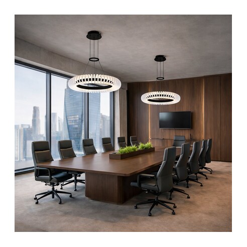 ROMAY PE60-BKOP - ROMAY 60 PENDANT LIGHT - BLACKROMAY PE60-BKOP