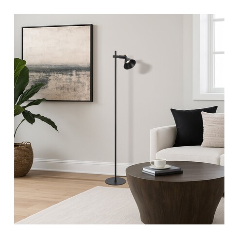 ROSNER FL-WH - ROSNER FLOOR LAMP - WHITEROSNER FL-WH