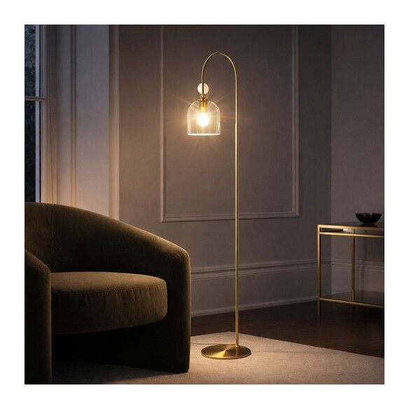 ROTIF FL-BRS - ROTIF FLOOR LAMP - BRASSROTIF FL-BRS