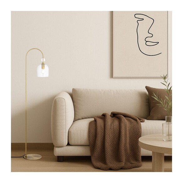 ROTIF FL-BRS - ROTIF FLOOR LAMP - BRASSROTIF FL-BRS