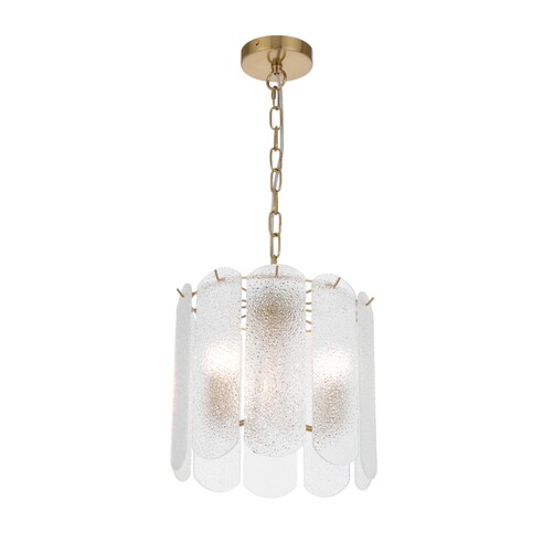 SAMONA PE03-AGCL - SAMONA 3 LIGHT PENDANT - ANTIQUE GOLD