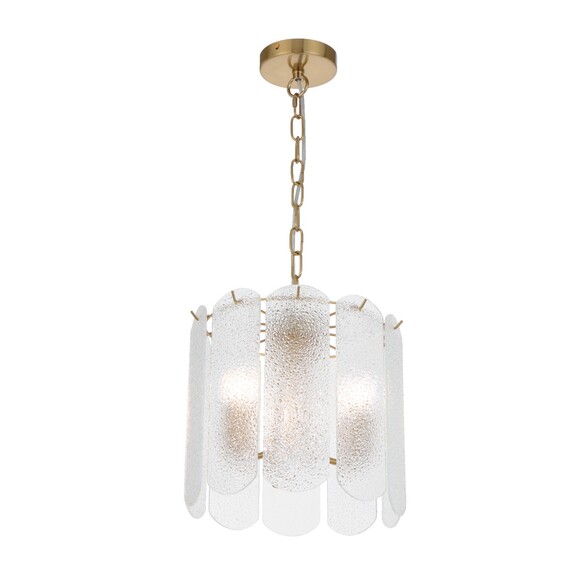 SAMONA PE03-AGCL - SAMONA 3 LIGHT PENDANT - ANTIQUE GOLD