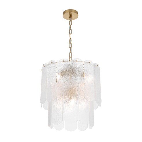 SAMONA PE08-AGCL - SAMONA 8 LIGHT PENDANT - ANTIQUE GOLD