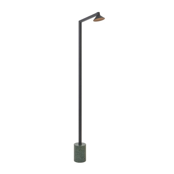 SATROM FL-ABWH - SATROM FLOOR LAMP - ANTIQUE BRASS