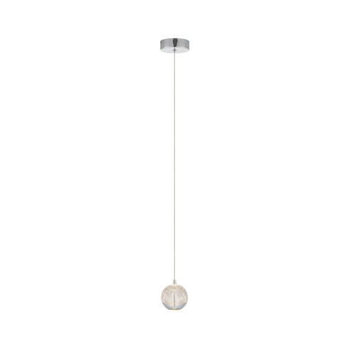SEGOVIA PE1-CH - SEGOVIA 1 LIGHT PENDANT - CHROME