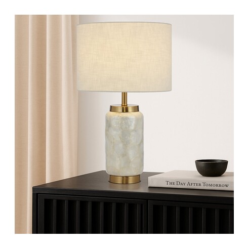 SENECA TL-WHGD - SENECA TABLE LAMP - WHITESENECA TL-WHGD