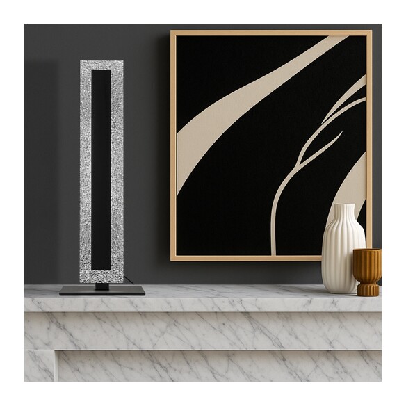 SERANO2 TL-SL - SERANO II TABLE LAMP - SILVERSERANO2 TL-SL