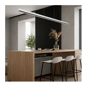 SERDA PE184-WH - SERDA LINEAR PENDANT LIGHT - WHITESERDA PE184-WH 2
