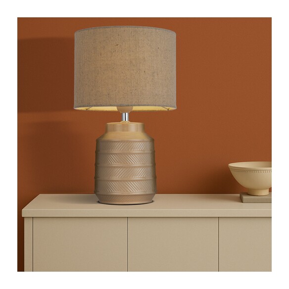 SHELBY TL-CM - SHELBY CERAMIC TABLE LAMPSHELBY TL-CM